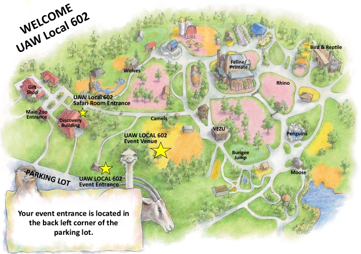 Potter Park Zoo Map Lansing Labor News